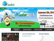 Tablet Screenshot of carefestusa.com
